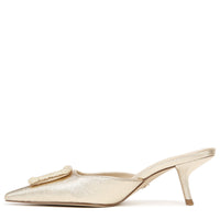 BRIT KITTEN HEEL MULE