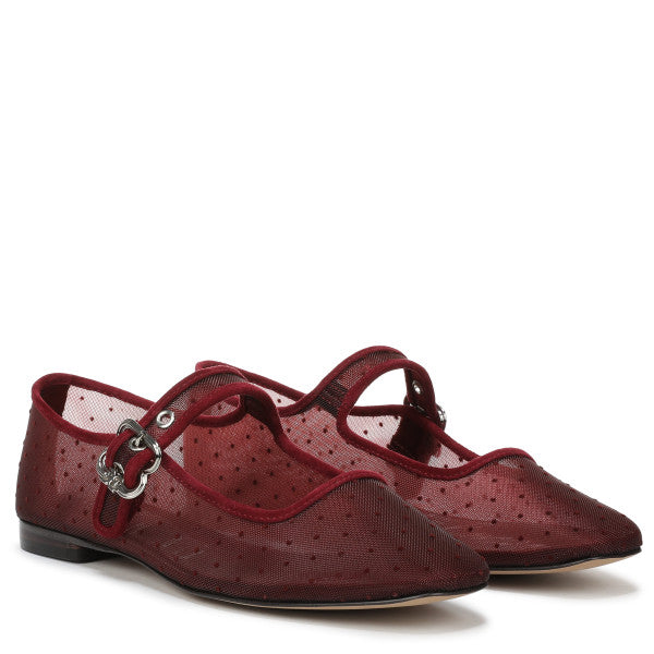 Michaela Mesh Mary Jane Flat