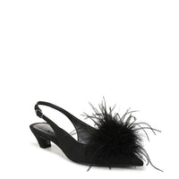 Finch Feather Slingback Pump