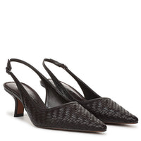 Bianka Weave Slingback Pump