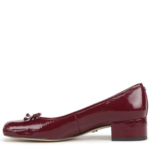 Rosa Block Heel Ballet