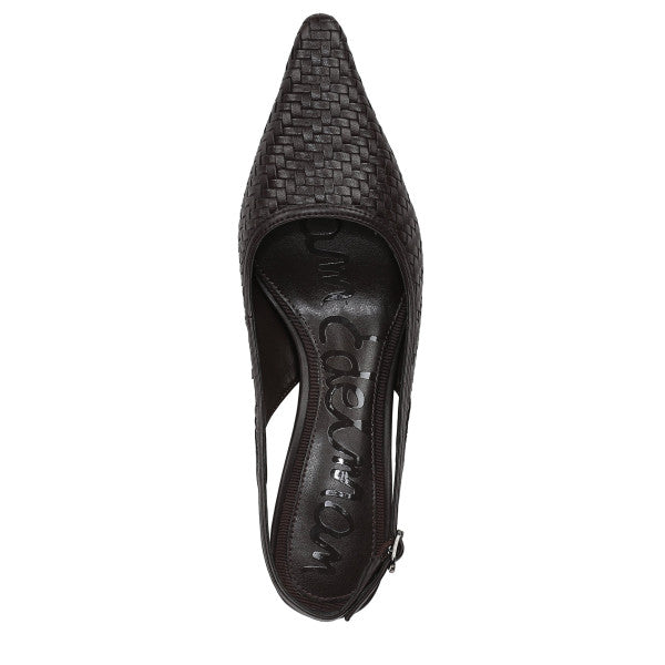 Bianka Weave Slingback Pump