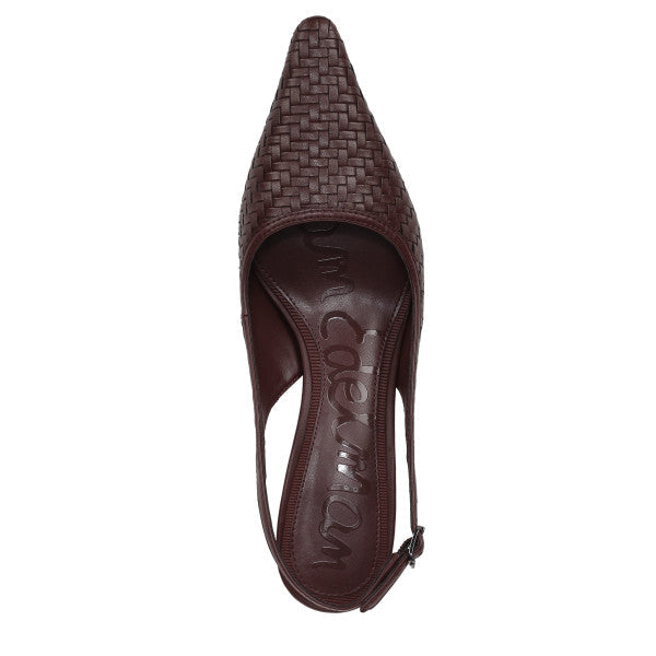 Bianka Weave Slingback Pump
