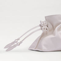 Poppy Oversized Drawstring Clutch