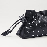 Poppy Oversized Drawstring Clutch