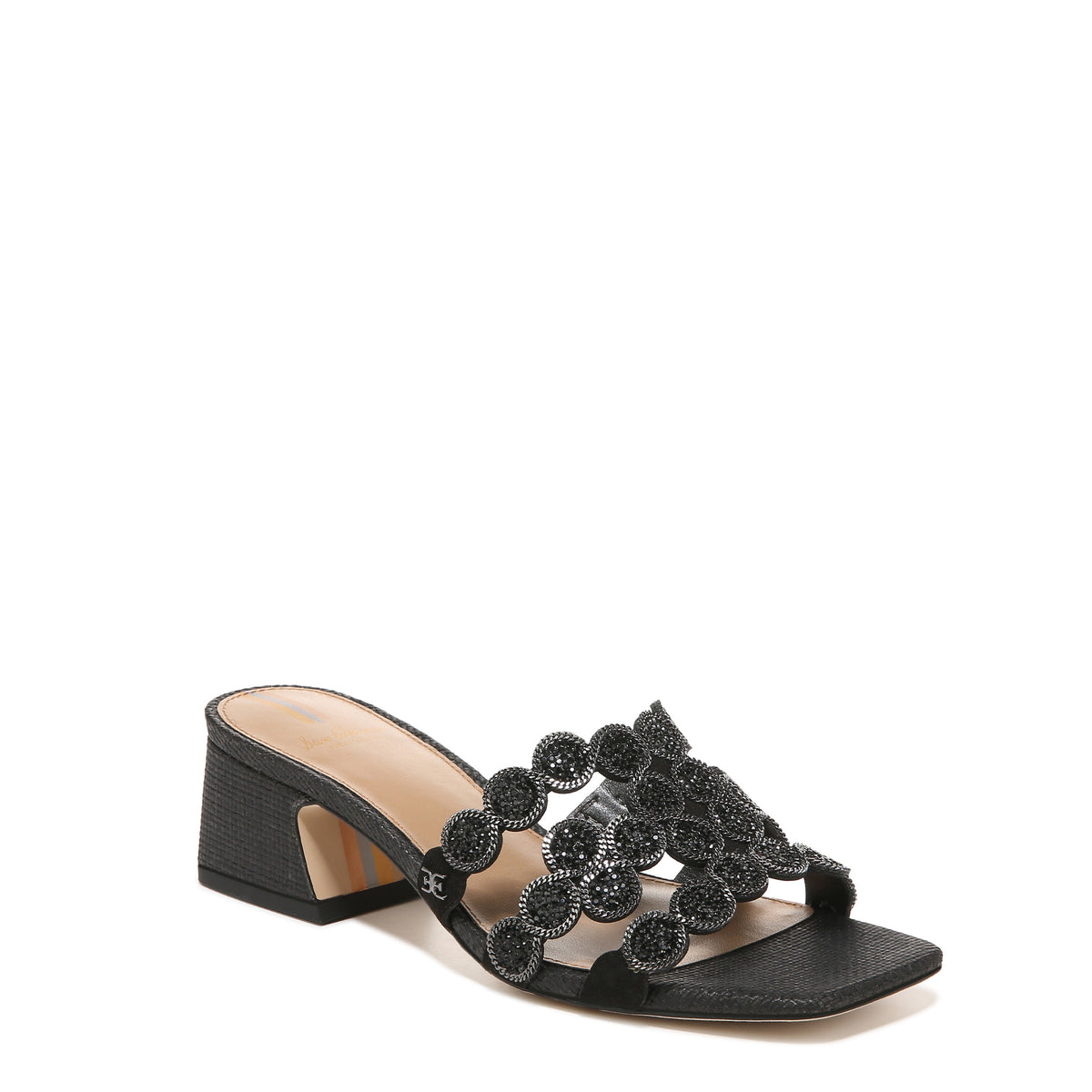 WINTER SLIDE BLOCK HEEL SANDAL