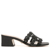 WINTER SLIDE BLOCK HEEL SANDAL