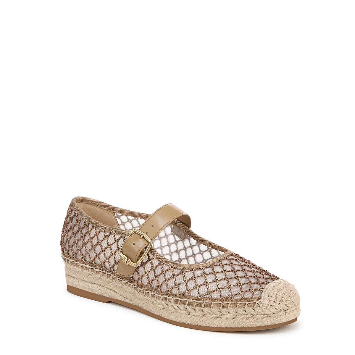 Mary Jane Sam Edelman Leather Espadrilles MACKIE MESH ESPADRILLE