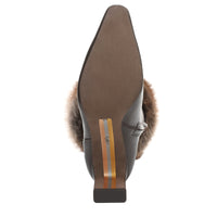 SYLVIA COZY FUR CUFF KNEE HIGH BOOT