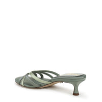 Camille Kitten Mule Heel
