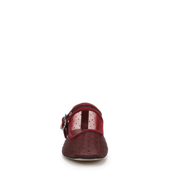 Michaela Mesh Mary Jane Flat