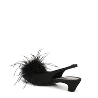 Finch Feather Slingback Pump
