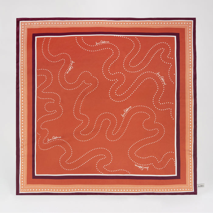 SAKURA Silk Scarf